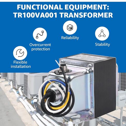 TR100VA001 100VA Transformer 120 to 24Vac Transformer with Built-in Circuit Breaker,Foot and Single Threaded Hub Mount in Saudi Arabia