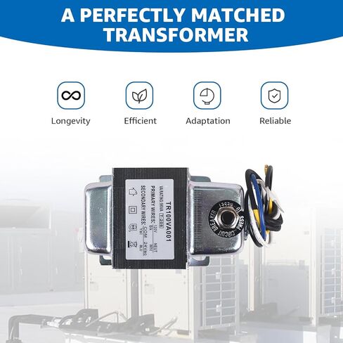 TR100VA001 100VA Transformer 120 to 24Vac Transformer with Built-in Circuit Breaker,Foot and Single Threaded Hub Mount in Saudi Arabia