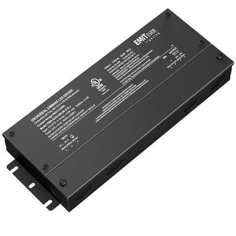 EMITEVER 96W Dimmable LED Driver، 24V Dimmable Power Supply، محول AC إلى DC لإضاءة LED، 5 في 1 يعتم: ELV / MLV / TRIAC / 0-10V / 1-10V / 10V PWM / مقياس الجهد، مقاوم للماء IP67 وUL مدرج، الفئة 2 in Kuwait