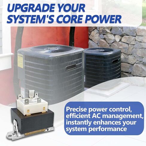 محول HT01CN241 40 فولت أمبير، 208/240 فولت إلى 24 فولت، متوافق مع أنظمة Heil، Carrier، Tempstar، Payne، ICP، Arcoaire HVAC، يستبدل 1172028 BE28316007 in Kuwait