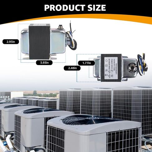 TR100VA001 Transformer 120 to 24 Vac 100Va with Circuit Breaker, Foot and Single Threaded Hub Installation for Industrial, Heating, Air Conditioning Control Applications Replace TR100VA001 in Kuwait