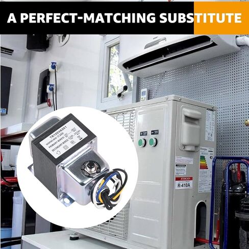 TR100VA001 Transformer 120 to 24 Vac 100Va with Circuit Breaker, Foot and Single Threaded Hub Installation for Industrial, Heating, Air Conditioning Control Applications Replace TR100VA001 in Kuwait