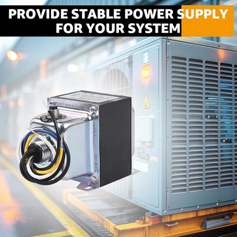 TR100VA001 Transformer 120 to 24 Vac 100Va with Circuit Breaker, Foot and Single Threaded Hub Installation for Industrial, Heating, Air Conditioning Control Applications Replace TR100VA001 in Kuwait