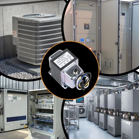 TR100VA001 Transformer 120 to 24 Vac 100Va with Circuit Breaker, Foot and Single Threaded Hub Installation for Industrial, Heating, Air Conditioning Control Applications Replace TR100VA001 in Kuwait