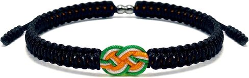 LAMIBEE Infinity Country Pride, Country Flag Code Bracelet, Protection and Lucky Sufer String Bracelet, Tibetan Wrist Wrap Bracelet, Boho Style Rope Bracelet for Women, Men, String Thread Bracelets in Kuwait