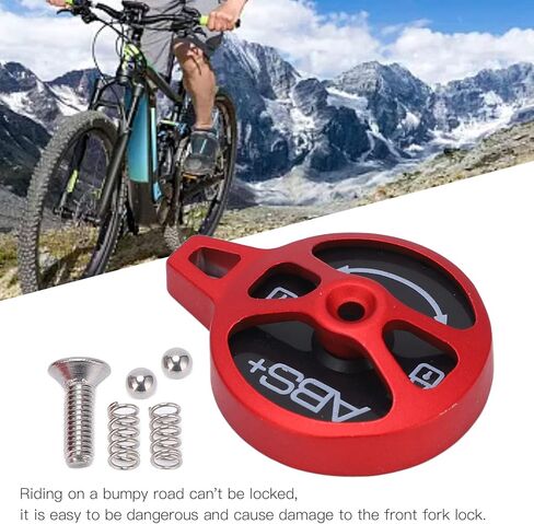 Bike Fork Lock Cover, Shoulder Control Shock Absorber Speed Lock Cover Cap, Bike Shoulder Control Accessories in Saudi Arabia