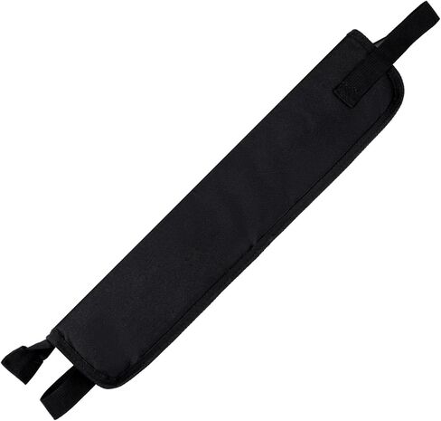 Yolyoo Portable Drumstick Bag Hanging Percussion Storage Case with Handle Inner Hooks Secure Holder for Drum Set Mallets Sticks Essential Drum Accessory (Black) in Saudi Arabia
