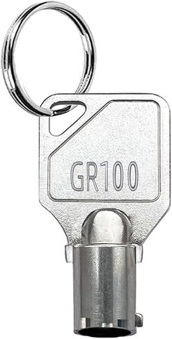 GR100 Commercial Laundry Key - Universal Tubular Key for Greenwald Whirlpool and Speed Queen Coin-Operated Washers and Dryers.Silver,Pack of 1 in Kuwait