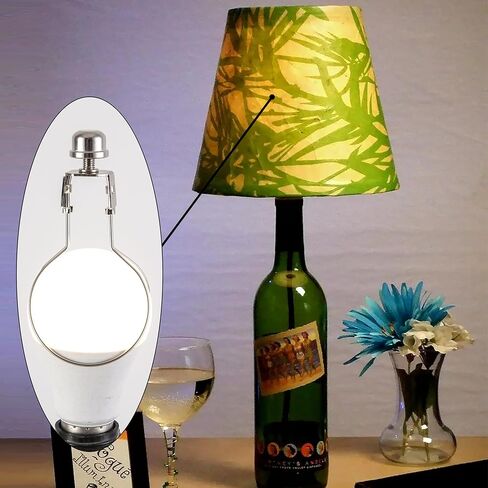 محول مشبك لمبة الإضاءة GO&SO (مجموعة من 2، نيكل)، ونهايات المصباح وقيثارة المصباح المشبك، (الارتفاع: 4.2 بوصة × العرض: 2.1 بوصة) حاملات ملحقات الإضاءة لمصابيح الطاولة ومصابيح السرير، قاعدة E26 in Kuwait