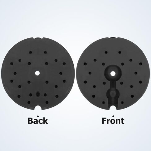 Luxshiny Heavy Duty Weighted Plastic Lamp Base for Floor and Desk Lamps and Stable Chassis Base for Various Styles Easy Installation in Kuwait