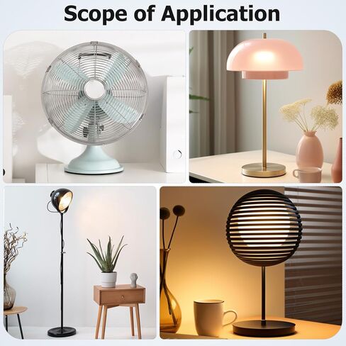 Luxshiny Heavy Duty Weighted Plastic Lamp Base for Floor and Desk Lamps and Stable Chassis Base for Various Styles Easy Installation in Kuwait