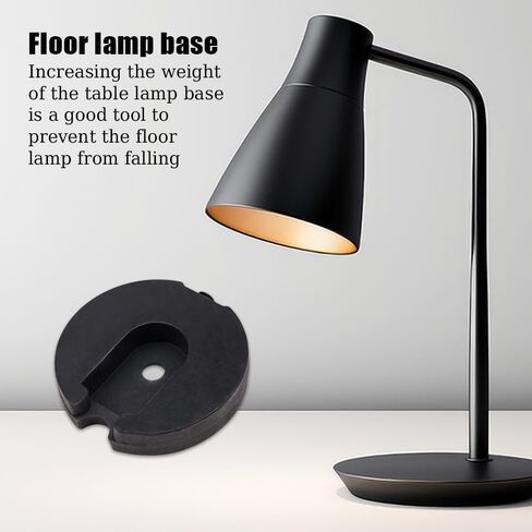 ZORZA 1Pcs Counterweight for Desk and Table Lamp Bases 8.5cm 150g Weight for DIY Bedroom Lamp Projects Versatile Table Lamp Base Accessory for Enhanced Stability in Saudi Arabia