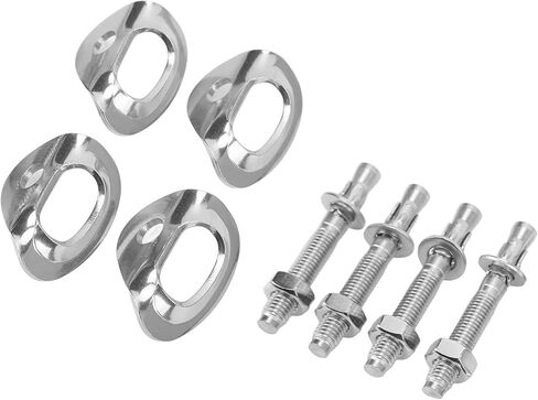 Drfeify Anchoring Tips of Scaled Scaled Wear for a Rescue Energy and Engineering Protection, Stainless Steel Scaling 4 Pairs for Accessories in Saudi Arabia