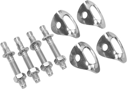 Drfeify Anchoring Tips of Scaled Scaled Wear for a Rescue Energy and Engineering Protection, Stainless Steel Scaling 4 Pairs for Accessories in Saudi Arabia