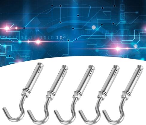 304 Stainless Steel Opening Expansion Hook, Wear Anti Anti Rust Hook for Indoor and Outdoor Use, Expansion Anchor with High Strength Holding Power (M8) in Saudi Arabia