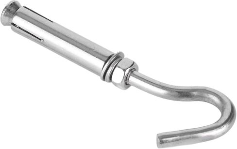 304 Stainless Steel Opening Expansion Hook, Wear Anti Anti Rust Hook for Indoor and Outdoor Use, Expansion Anchor with High Strength Holding Power (M8) in Saudi Arabia