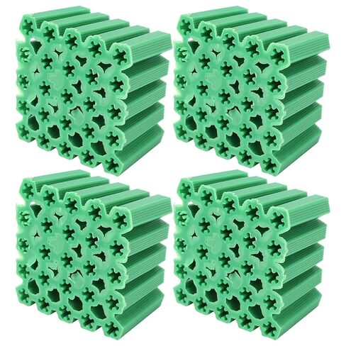 GLOGLOW Green Plastic Masonry Screw, Durable Expansion Tube and M6 Rubber Plug for Wall Anchoring Heavy Loads in Saudi Arabia