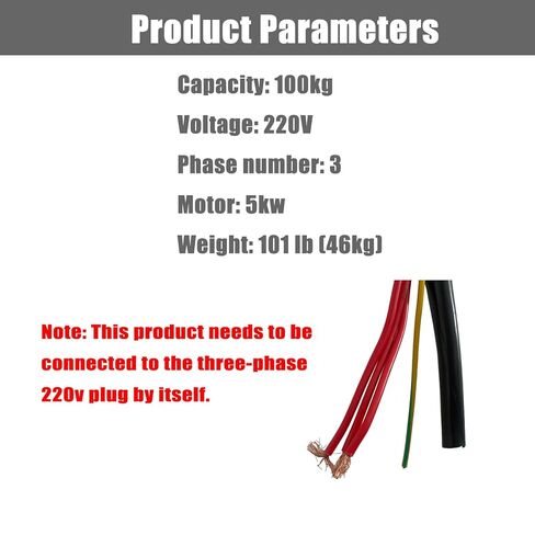 100kg Hopper Type Plastic Dryer Stainless Steel Hot Air Plastic Drying Machine 220V 5000W 3 Phase in Kuwait