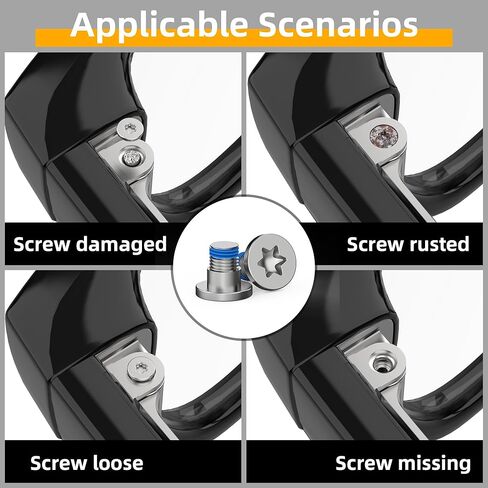 HiBloks Screwdriver and Screw Set for Ray-Ban Meta Wayfarer/Skyler/Headliner Gen 2 & Oakley Meta HSTN Eyeglass Temple Accessories, Includes 1Pc Screwdriver & 10Pcs Screws for Meta Gen 2 Smart Glasses in Kuwait