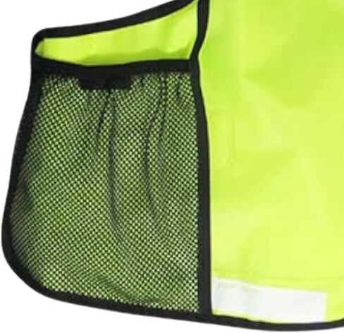 Scuba Choice Snorkel Jacket Vest with Pockets – High Visibility Neon Yellow, Adjustable Buoyancy, Mesh Pockets for Adult Waist Size 30"-52" (Snorkeling Oral Inflatable Vests) in Saudi Arabia