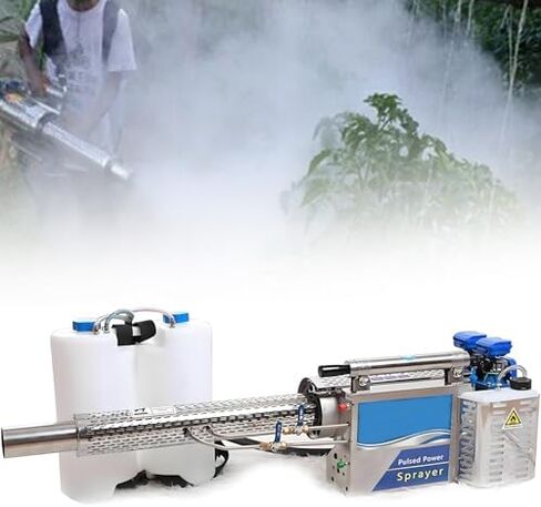 15L Electric Nebulizer for Gardens, Pulse Jet Thermal Fogger, 360° Multi-Directional Sprayer for Indoor/Outdoor Disinfection, Perfect for Farmland and Pesticide Application in Kuwait