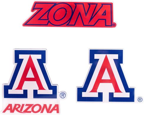 Desert Cactus University of Arizona Acrylic Magnet 3 Pack UA Wildcats Decorative Design Officially Licensed (Magnet Set A) in Saudi Arabia