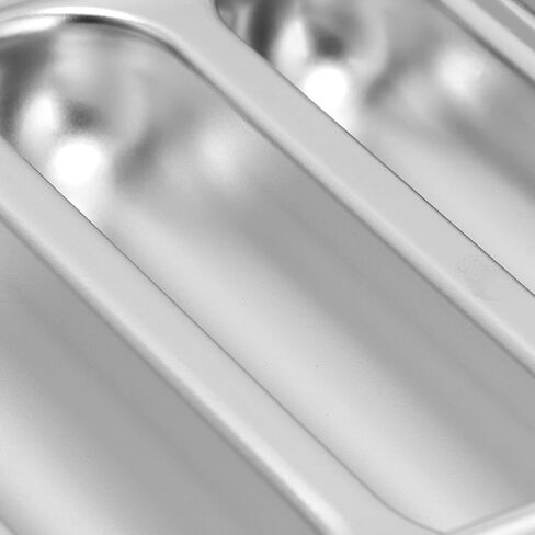 Sausage Mold with Lid, 304 Stainless Steel Hot Dog Mold Homemade 6-Cavity Cooking Steaming Sausage Baking Mold Tool for Homemade Hotdog Food Supplement in Kuwait