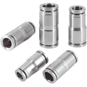 محول توصيل سريع لخرطوم الهواء، 10/50/200 قطعة موصل سريع هوائي معدني PU PG خرطوم بقطر متغير 6-16 مم (200 قطعة، PU-6) in Kuwait