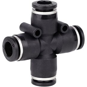 British pneumatic quick connector PU air pipe 5/32 1/4 5/16 3/8 1/2 inch hose connector PZA four-way(PZA-1l4) in Saudi Arabia