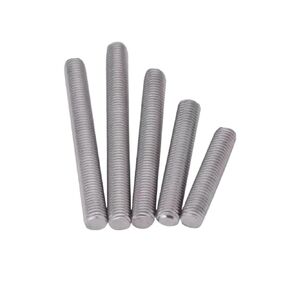 2pcs-5pcs/lot Stainless Steel Full Thread Rod Threaded Bar Stud(200MM 2PCS_M8) in Kuwait