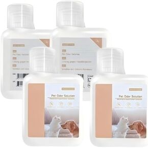 مكنسة كهربائية سعة 200 مل، محلول لرائحة الحيوانات الأليفة، تنظيف عميق. متوافق مع Eureka J12 Ultra / J15 Pro Ultra / E20 Plus / NERE10s / NEW500 / E10S (4 قطع) in Kuwait