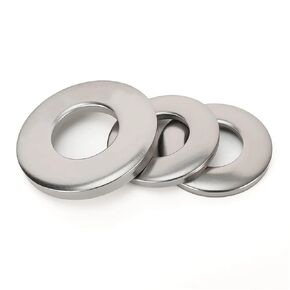 Wave Washers, M3-M12 Stainless Steel Circular Elastic Wave Corrugated Metal Washers Concave-Convex Dish-Shaped Spring Gaskets in Kuwait