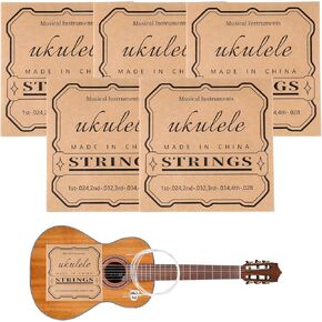 5 Set Nylon Ukelele Strings Ukulele Accessories Concert Ukuleles Strings for Soprano Concert and Tenor Ukele 21 23 26 Inch in Kuwait