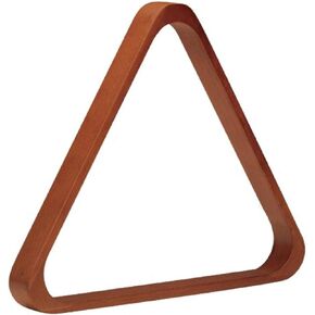 Pro Series TR8-F Doweled Wooden Billiard Ball 8-Ball Triangle Rack, Old World Mahogany,black in Kuwait