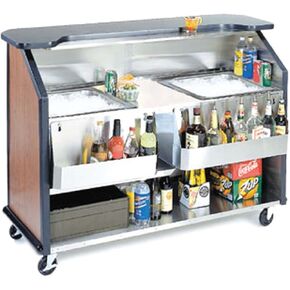 Lakeside 76886 Portable Bar 63-7/8"W x 27-1/2"D x 46-1/2"H in Kuwait