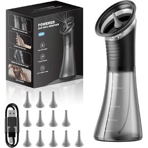 Upgraded Ear Wax Removal with LED Display- Safe and Effective Ear Wax Removal Kit-Ear Cleaner Kit -with Wastewater Recovery System-HSA-FSA-Eligible in Kuwait