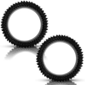 2 PACK 237049 Black Nylon Carpet Brush Replacement for Oreck Commercial ORB550MC, ORB600MW, ORB700MC Orbiter Floor Machines,12" Diameter, 0.012" Bristle Diameter in Kuwait