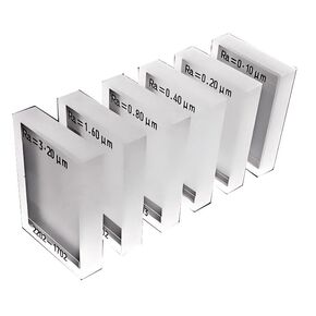 Square Wave RA 0.1,0.4,0.8,1.6,3.2μm Surface Roughness Calibration Block Sets Multi-Engraved Lines Standard Roughness Calibration Sample for Surface Roughness Meter in Kuwait