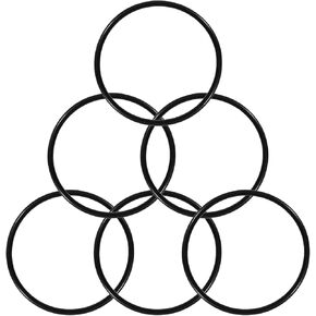 6-Pack WHKF-C8 O-Rings for Whirlpool Water Filter – Compatible with WHKF-DWHV, WHKF-DWH, WHKF-DUF, WHCF-DWHV, WHCF-DUF – Premium Rubber Seals for Leak-Free Performance, Cold Water Use in Kuwait