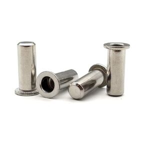 Lock Nuts Kit, Flat Head Rivet Nut Sealed M4 M5 M6 M8 Blind Threaded Inserts Closed End Hermetic(M8 (8pcs)) in Kuwait