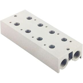 قاعدة صمام الملف اللولبي 3V200 سلسلة 3V210 3V200M-2F/3F/4F/5F/6F/7F/8F/9F/10F مشعب (3V200M-7F) in Kuwait