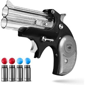 Fireball Mini, Smallest .50 Caliber Launcher, Dual-Ammo Air-Powered Home and Self-Defense Device, 50-Foot Range, Compact Non-Lethal Protection Set with Compressed-Air Capsules and Training Rounds in Kuwait