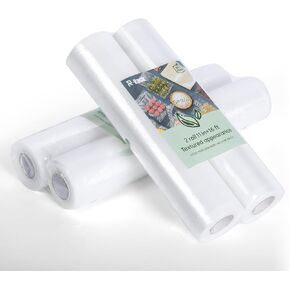 أكياس مانعة للتسرب 50 قطعة، حقيبة تجارية مسبقة القطع مقاس 8 × 12 بوصة، خالية من مادة BPA وشديدة التحمل in Kuwait