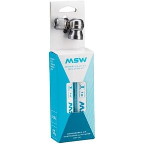 مجموعة دفع تيار الرياح MSW | خرطوشتان سعة 20 جرام | اضغط على صمامات بريستا وشرايدر in Kuwait