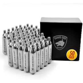 16-gram Threaded c02 cartridges, CO2 Cartridges for Use with CO2 Bike Tire Inflator, Fast Inflation to 130 PSI, Fits Standard 3/8"-24 Inflators, Leakproof, Lightweight in Kuwait