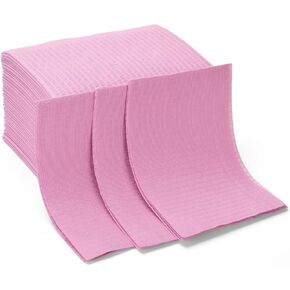 Disposable Dental Bibs 13"x18" 50pcs 3 Ply Tattoo Bib Sheet for Patients Dentist Tray Cover Tattoo Table Cloth Supply in Saudi Arabia