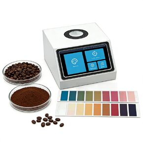 Digital Coffee Spectrophotometer Coffee Beans Color Analyzer with SCAA Value HCCI Index 400-700nm Wavelength Resolution 0.01% USB Data Interface for Coffee Color Data Transfer in Kuwait