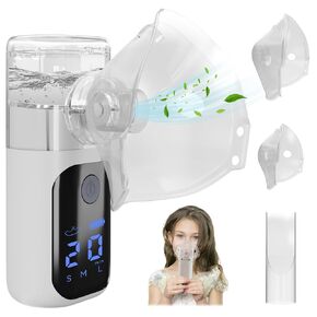 Portable Nebulizer,Hailie Sensor Model NF0096, Nebulizer Machine for Adults & Kids, Handheld Nebulizer for Travel and Home Use in Kuwait