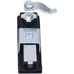 MS727 قفل لوحة ضغط للباب الصناعي من سبائك الزنك للرفع والدوران للخزانات للطب البحري أو استخدام المركبات (أسود) in Kuwait