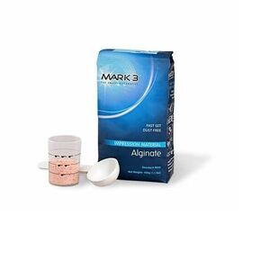 MARK3 - ألجينات (مجموعة سريعة) خالية من الغبار (كيس 500 جم (1.1 رطل)) ألجينات الأسنان صنع في الولايات المتحدة الأمريكية بواسطة MARK3 (9020) in Kuwait